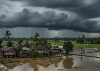 BMKG Peringatkan 10 Kabupaten Sulsel Dilanda Hujan Lebat, Potensi Banjir Mengintai_wartakita