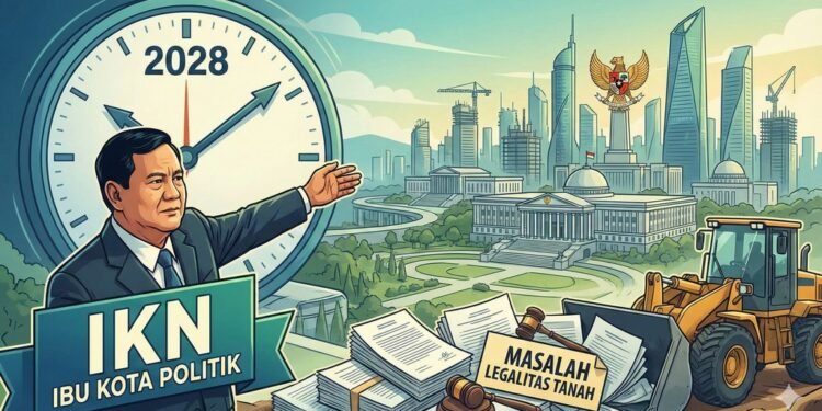 Target 2028: Skenario Prabowo Jadikan IKN ‘Ibu Kota Politik’ yang Sesungguhnya