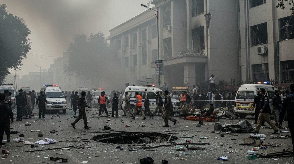 Ledakan Bunuh Diri Guncang Pengadilan Islamabad: Analisis Ancaman Terorisme dan Kerentanan Sistem Peradilan Pakistan