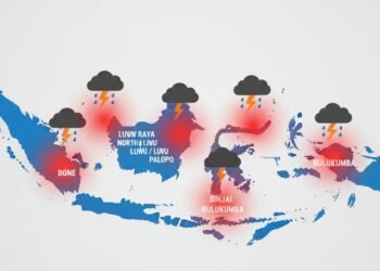 BMKG: Waspada Potensi Banjir dan Longsor di Sulawesi Selatan, Luwu Raya Jadi Fokus Utama