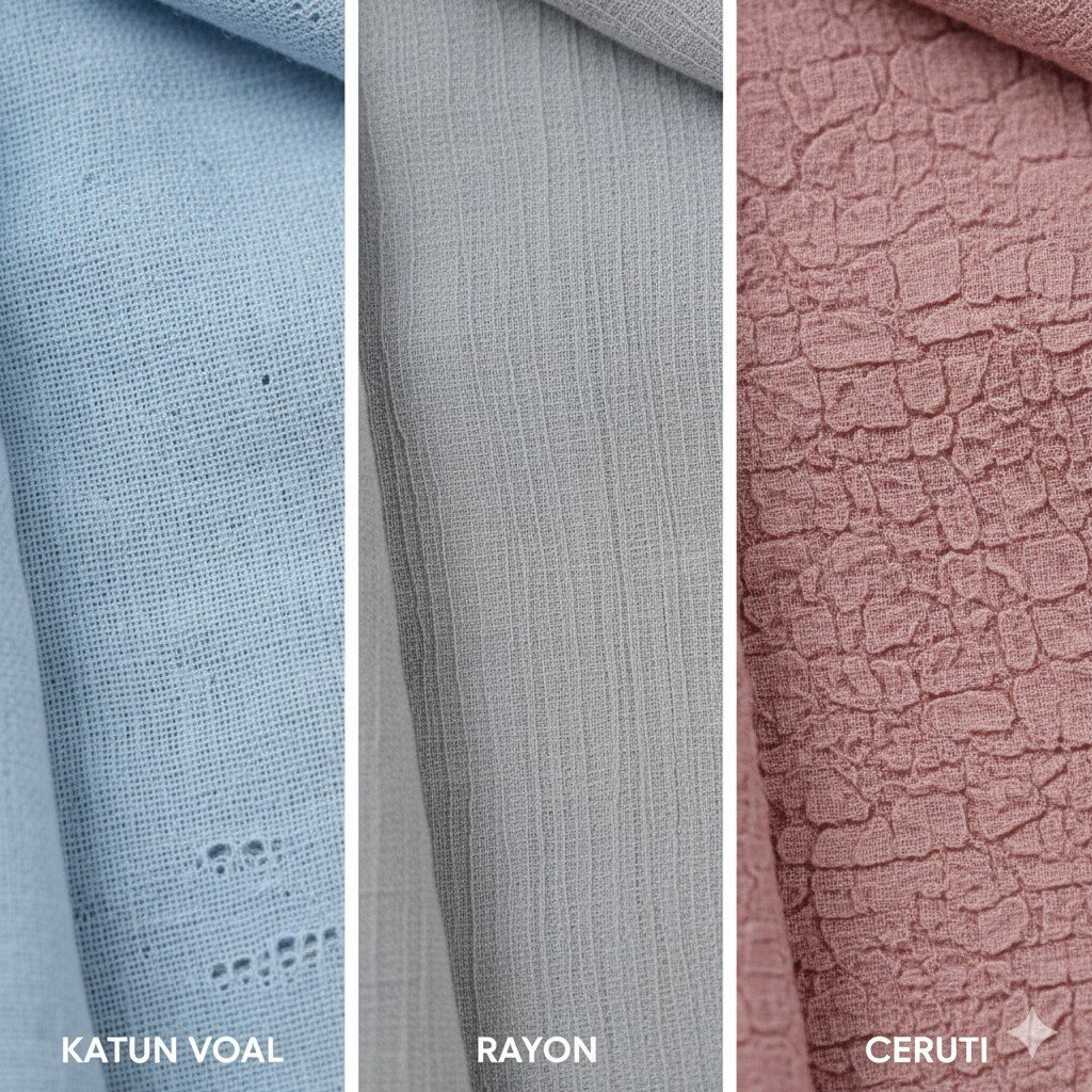 Bahan Hijab Anti Gerah 2 cr