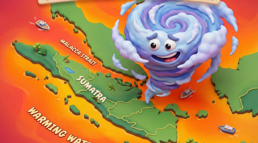 Fenomena Meteorologi Siklon Senyar 2025: Mengapa Badai Tropis Kini Muncul di “Zona Aman” Ekuator?