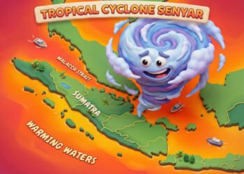 Fenomena Meteorologi Siklon Senyar 2025: Mengapa Badai Tropis Kini Muncul di “Zona Aman” Ekuator?