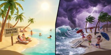 Fenomena Meteorologi Siklon Senyar 2025: Mengapa Badai Tropis Kini Muncul di “Zona Aman” Ekuator?