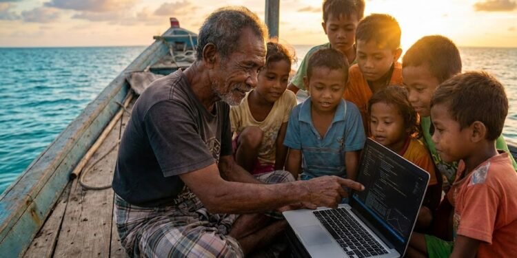 Daeng Naba: Revolusi Digital dari Teras Rumah, Tamparan Keras bagi Birokrasi Pendidikan di Pulau Terluar - Featured