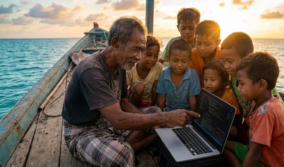 Daeng Naba: Revolusi Digital dari Teras Rumah, Tamparan Keras bagi Birokrasi Pendidikan di Pulau Terluar