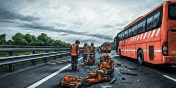 Update: 9 Korban Kecelakaan Bus Tol Krapyak Jalani Perawatan - Utama