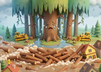 Investigasi Lingkungan Banjir Kayu Gelondongan Sumatera 2025: Bukti Nyata Kegagalan Mengelola Hutan