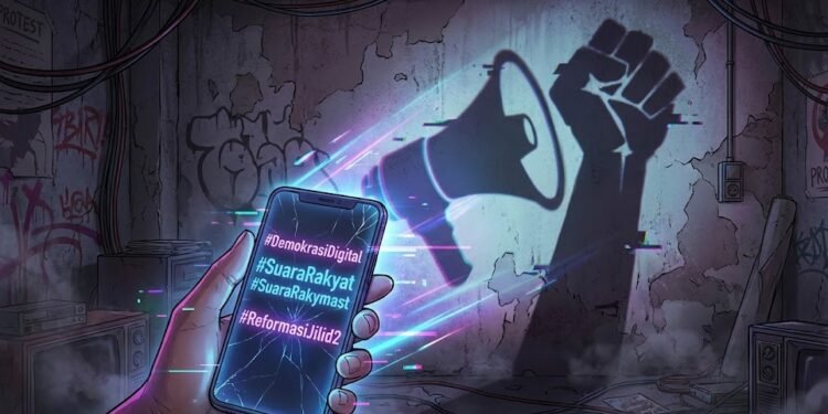 Tagar yang Mengguncang Istana: Evolusi Oposisi Digital Sepanjang 2025 - Utama