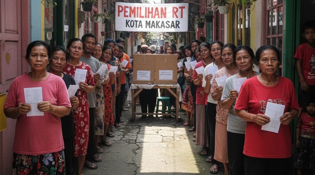 Pesta Demokrasi Akar Rumput: Makassar Cetak Sejarah Pemilihan RT Serentak, Munafri Janji Sikat Kecurangan