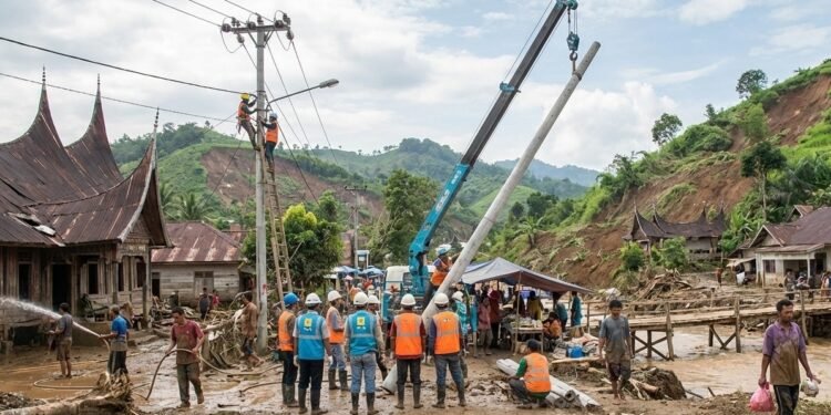 pln gerak cepat pulihkan listrik pasca bencana wartakita.id