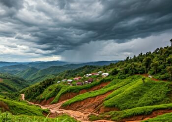 NASA Peringatkan Longsor di Utara Bontang Akibat Hujan Ekstrem, Warga Diminta Waspada