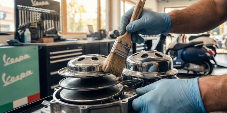 Seni Merawat Vespa Matic: Bebaskan Gredek, Nikmati Perjalanan Halus