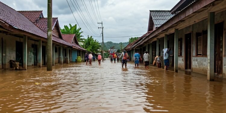 Banjir Susulan Hantam Sumatera: Pidie Jaya Terendam Lumpur, Agam Kembali Mengungsi