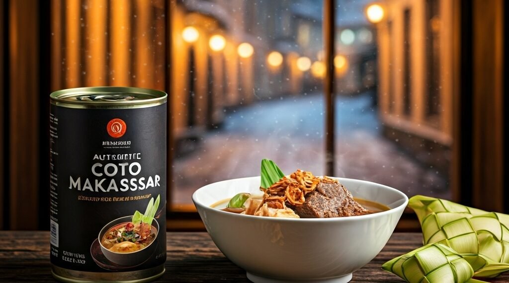 Kaleidoskop 2025: Dari Warung Tenda ke Meja Eropa, Coto Makassar Menjelajah Dunia dalam Kaleng