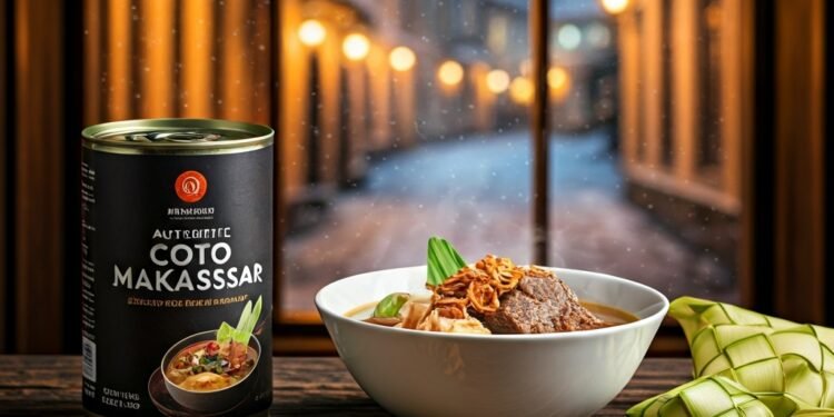 Kaleidoskop 2025: Dari Warung Tenda ke Meja Eropa, Coto Makassar Menjelajah Dunia dalam Kaleng - Featured