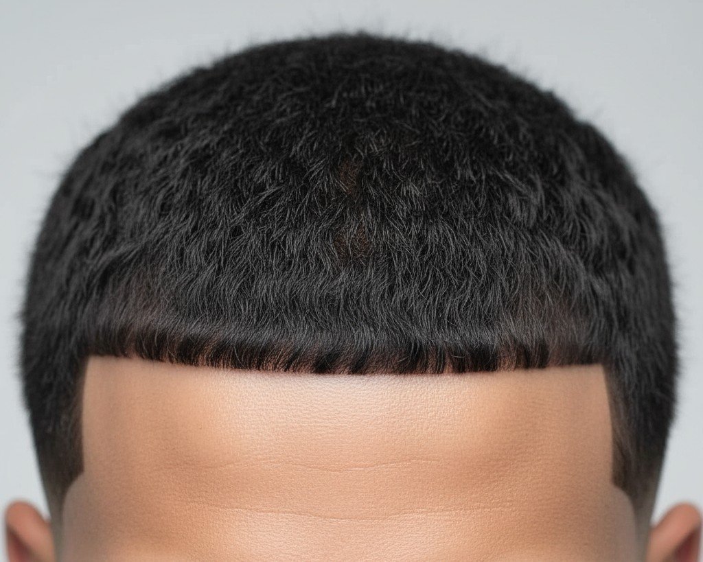 Ide Potongan Rambut Pria dengan Aksen Garis 2 cr