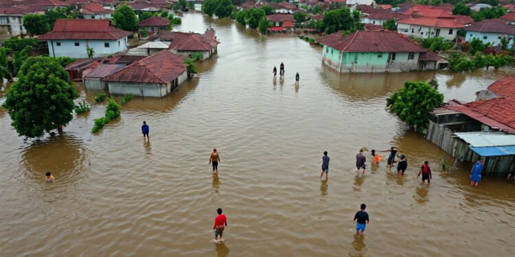 Banjir di Biringkanaya Makassar: 356 Warga Mengungsi, BMKG Ingatkan Potensi Hujan Ekstrem - Featured