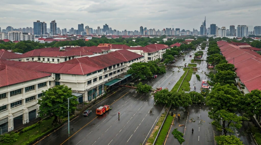 Makassar Siagakan Posko Pohon Tumbang Hadapi Cuaca Ekstrem, Layanan Darurat 112 Aktif