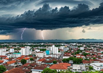 BMKG Rilis Peringatan Dini Cuaca Ekstrem 16-17 Januari 2026: Hujan Lebat dan Angin Kencang Melanda