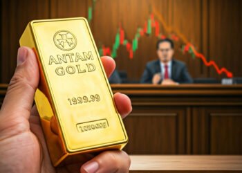 Harga Emas Antam Anjlok, Cek Rincian Penurunan dan Pajak per 17 Januari 2026