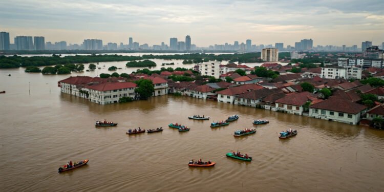 Banjir Jakarta: 48 RT Terendam, Ribuan Mengungsi Akibat Hujan Deras Akhir Pekan - Featured