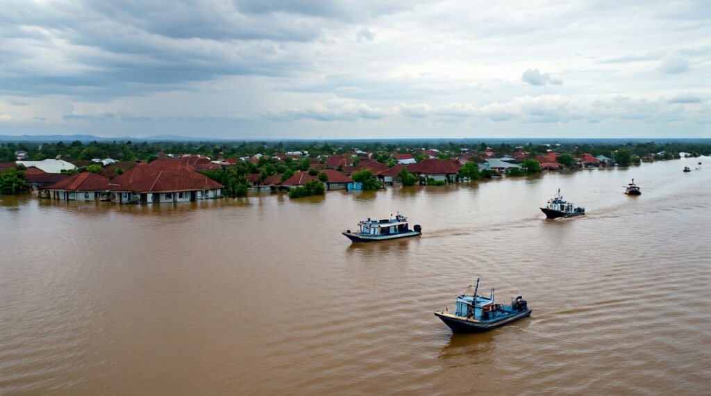 Awan Hujan Landa Jawa: Kombinasi Cold Surge & Southerly Surge Picu Fenomena - Utama