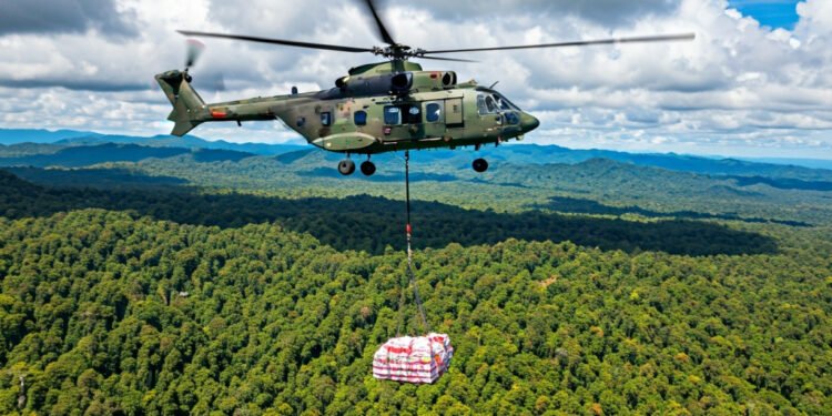 Pangdam Hasanuddin Kirim 5 Ton Logistik Dukung Operasi SAR Pesawat ATR di Pangkep - Featured