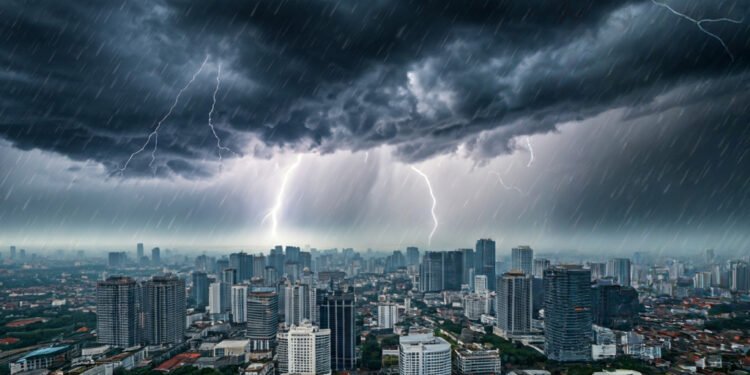 Penyebab Cuaca Ekstrem di Jabodetabek: BMKG Ungkap Faktor Pemicu Hujan Lebat hingga Akhir Januari - Featured