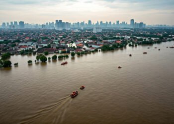 Banjir Meluas di Jakarta: 80 RT dan 23 Ruas Jalan Terendam, BPBD Evakuasi Warga