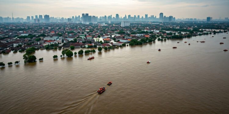 Banjir Meluas di Jakarta: 80 RT dan 23 Ruas Jalan Terendam, BPBD Evakuasi Warga