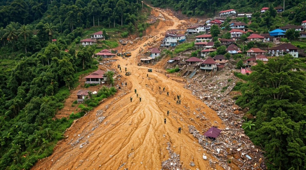 Longsor Bandung Barat Renggut Nyawa: Kombinasi Alam dan Manusia Picu Bencana Maut, Puluhan Hilang