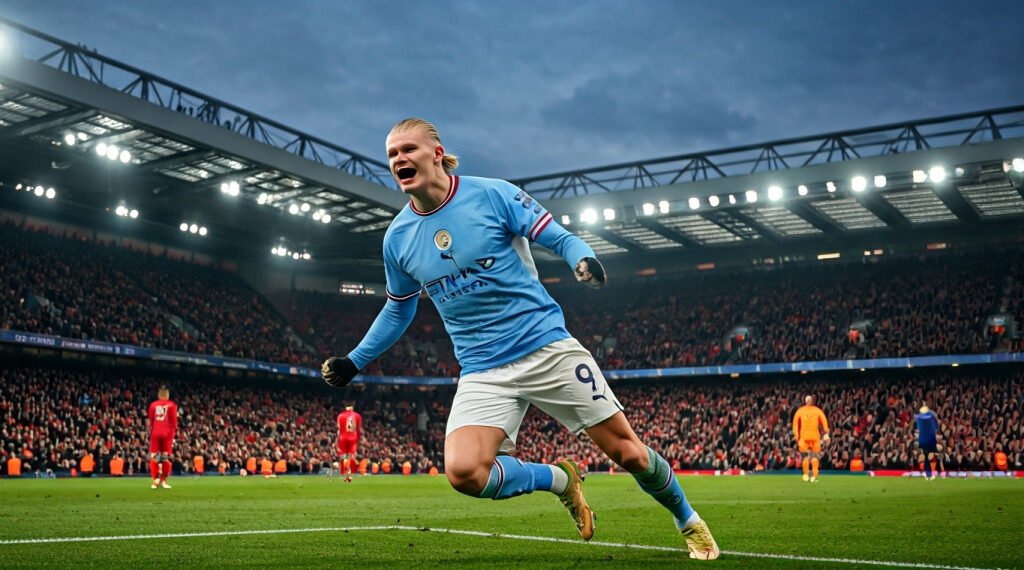 Comeback Dramatis Man City di Anfield: Bungkam Liverpool 2-1 Lewat Gol Penalti Haaland