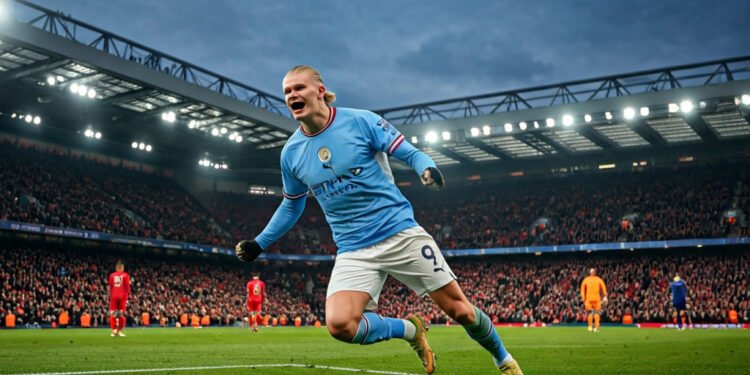 Comeback Dramatis Man City di Anfield: Bungkam Liverpool 2-1 Lewat Gol Penalti Haaland - Featured