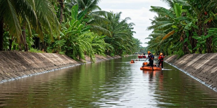 Tragedi di Kanal Nuri Makassar: Bocah 11 Tahun Ditemukan Meninggal Setelah Terseret Arus