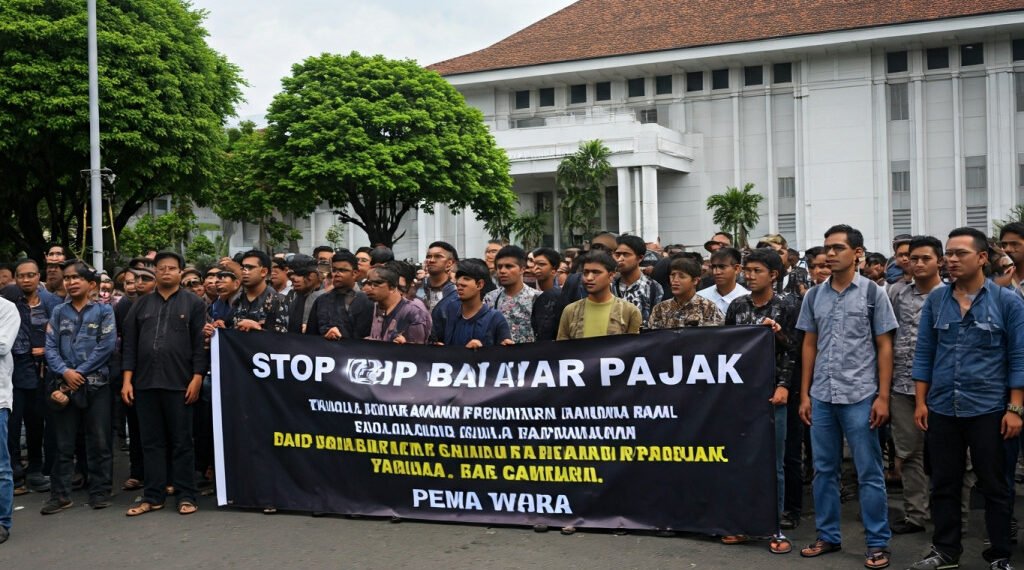 Protes ‘Stop Bayar Pajak’ Meluas di Jateng: DPRD Respons Kenaikan PKB