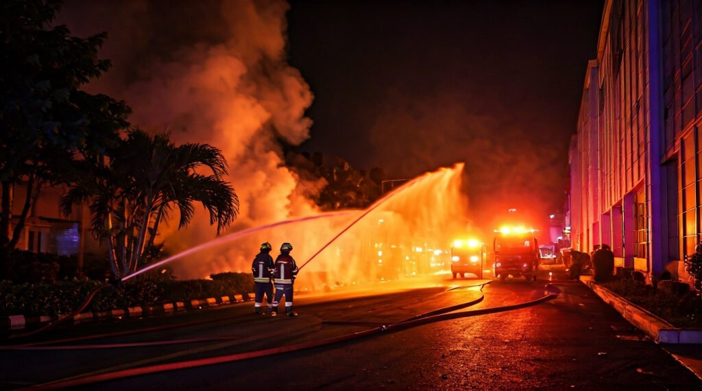 Kebakaran Ruko di Cakung Barat Berhasil Dipadamkan, Tidak Ada Korban Jiwa