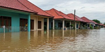 Banjir 50 cm Kembali Lumpuhkan BTN Mutiara Permai Gowa, Akses Jalan Terputus