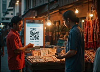 Pasar Pabaeng-Baeng Makassar Jadi Pionir Pasar Digital Bersama Bank Mandiri