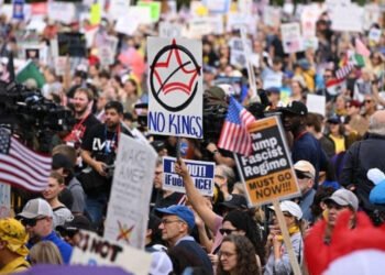 Jutaan Rakyat AS Protes Kebijakan Trump: Otoriterisme dan Perang di Iran Picu Gelombang Demonstrasi Ketiga