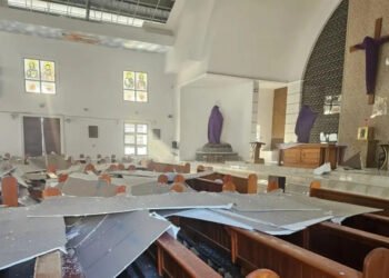 BNPB Salurkan Bantuan Langsung ke Gereja Terdampak Gempa M7.6 di Minahasa, Sulawesi Utara