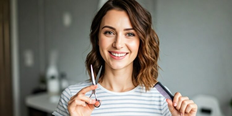 Potong Rambut Sendiri di Rumah Anti Gagal: Panduan Lengkap ala Beauty Bestie! - Featured