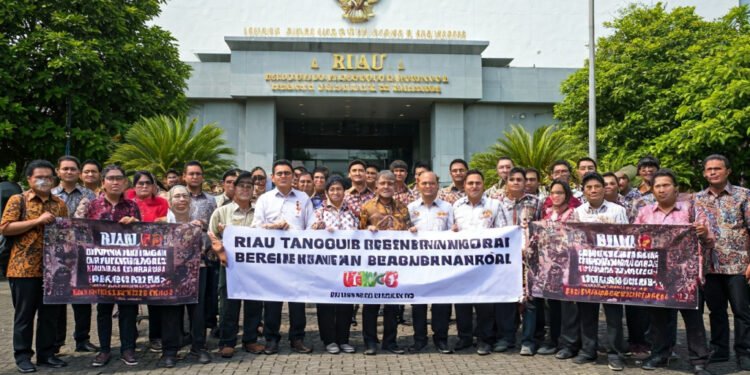 Riau Deklarasi ‘Tangguh Bersih dari Narkoba’: Respons Tegas Pasca Kerusuhan Panipahan - Featured
