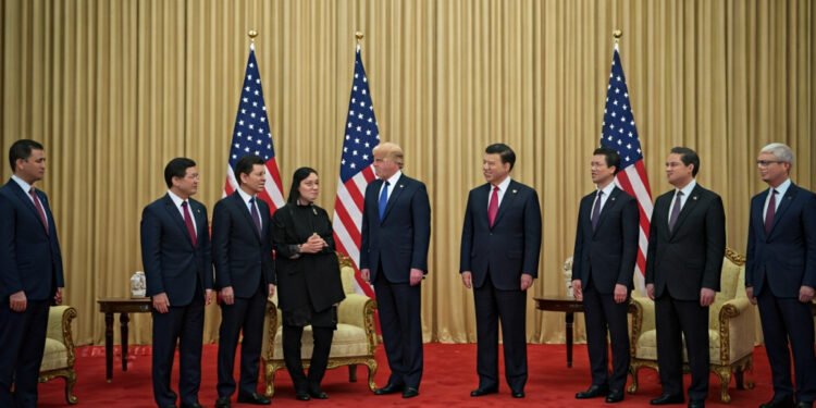 Trump di Beijing: Misi ‘Deals’ dengan Raksasa Teknologi dan Keuangan AS Trump di Beijing: Misi ‘Deals’ dengan Raksasa Teknologi dan Keuangan AS - Featured