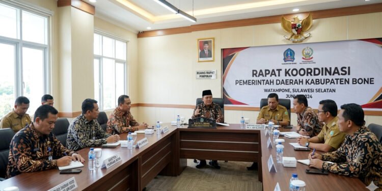Perkuat Tata Kelola: Sinergi Pengawasan Pemkab Bone dan Inspektorat Sulsel Dipererat Lewat Silaturahmi di Watampone - Featured