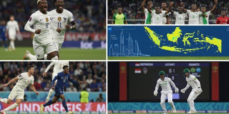 Piala Dunia 2026: Prancis Unggul, Senegal Gemilang; BMKG Peringatkan Hujan Lebat, Timnas Kriket Indonesia Raih Kemenangan Signifikan - Featured