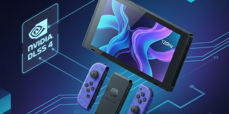 Nintendo Switch 3: Revolusi Visual dengan Layar OLED 120Hz & Kekuatan DLSS 4 dari NVIDIA Nintendo Switch 3: Revolusi Visual dengan Layar OLED 120Hz & Kekuatan DLSS 4 dari NVIDIA - Featured