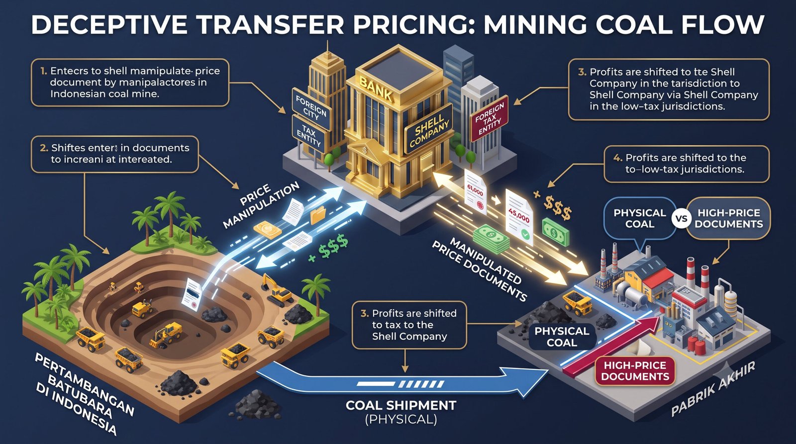 Modus “Kencing di Laut” dan Transfer Pricing: Mengurai Menguapnya Rp16.144 Triliun dari Ekspor SDA Modus “Kencing di Laut” dan Transfer Pricing: Mengurai Menguapnya Rp16.144 Triliun dari Ekspor SDA - image 1