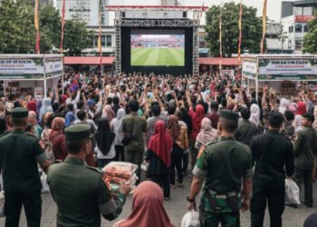 Kodam XIV/Hasanuddin Padukan Bakti Sosial dan Nobar Piala Dunia 2026 di Makassar: Semarak Kebersamaan dan Pemberdayaan