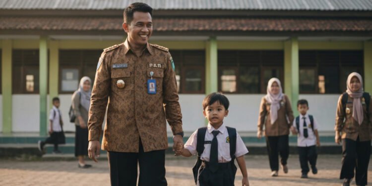 Dispensasi Kerja ASN Sulbar di Hari Pertama Sekolah: Dukungan Keluarga untuk SDM Unggul - Featured